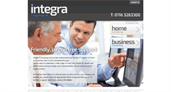 Desktop Screenshot of integra-computing.co.uk