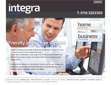 Tablet Screenshot of integra-computing.co.uk